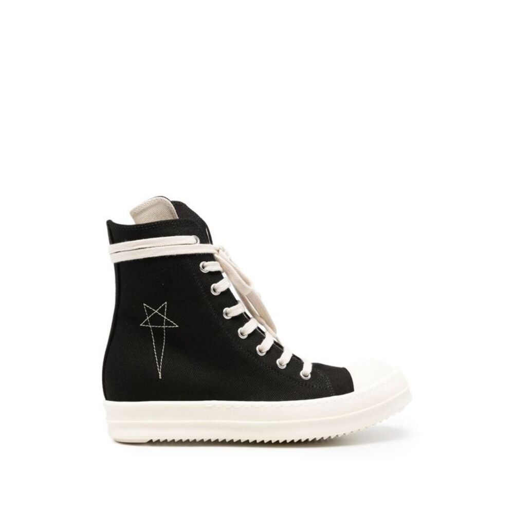 Rick Owens Drkshdw Women Canvas Sneakers